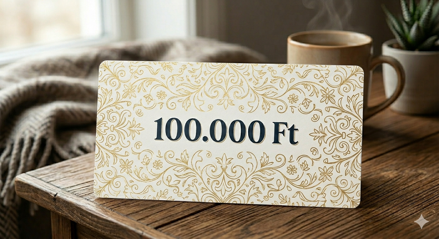 100.000 Ft értékű ajándékutalvány